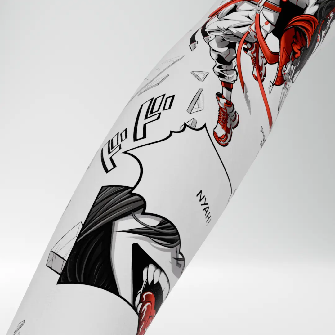 Cracked Gaming Arm Sleeve