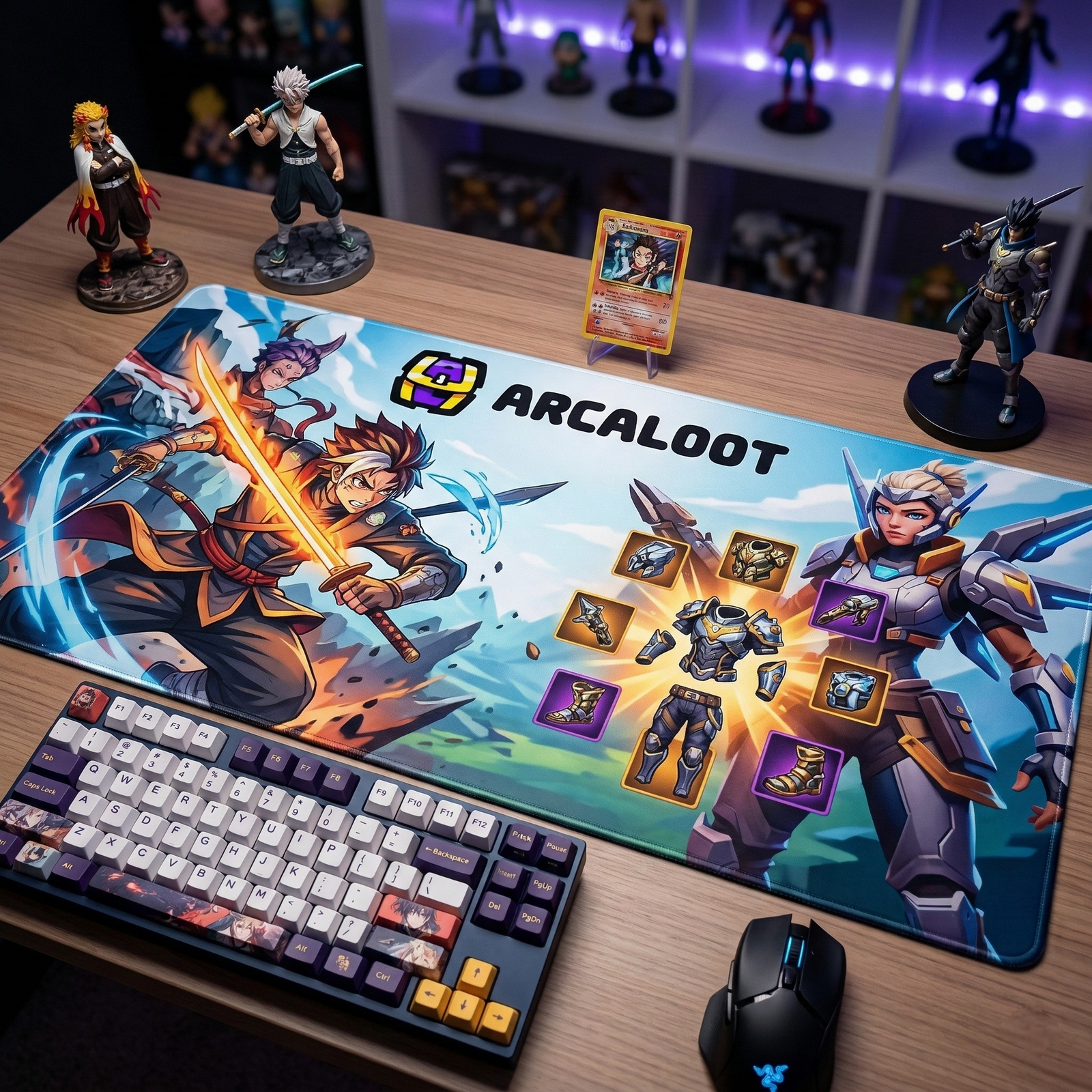 Turning Iconic Gaming and Anime moments into Gear