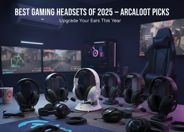 Best Gaming Headsets of 2025! ArcaLoot's Top Picks