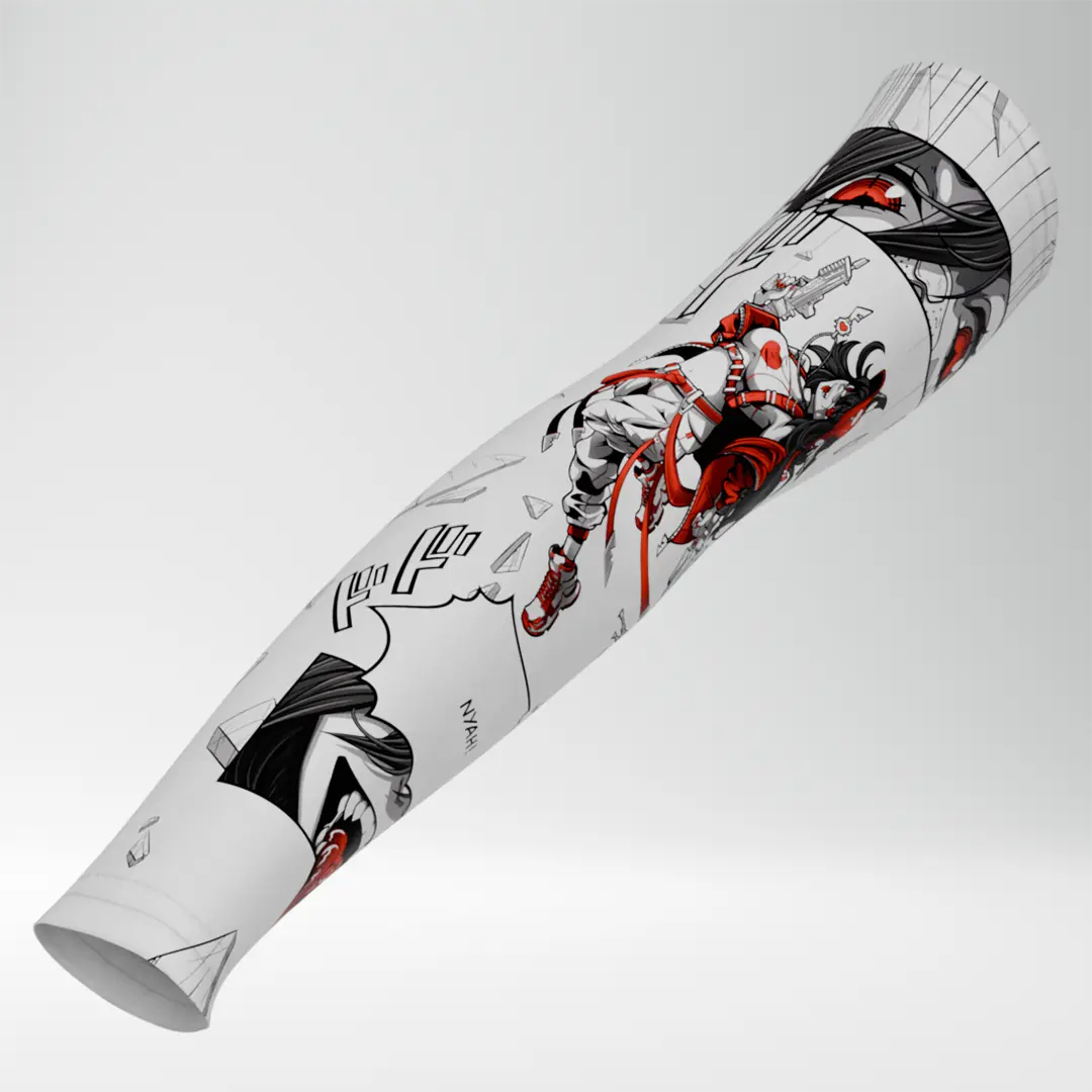 Cracked Gaming Arm Sleeve