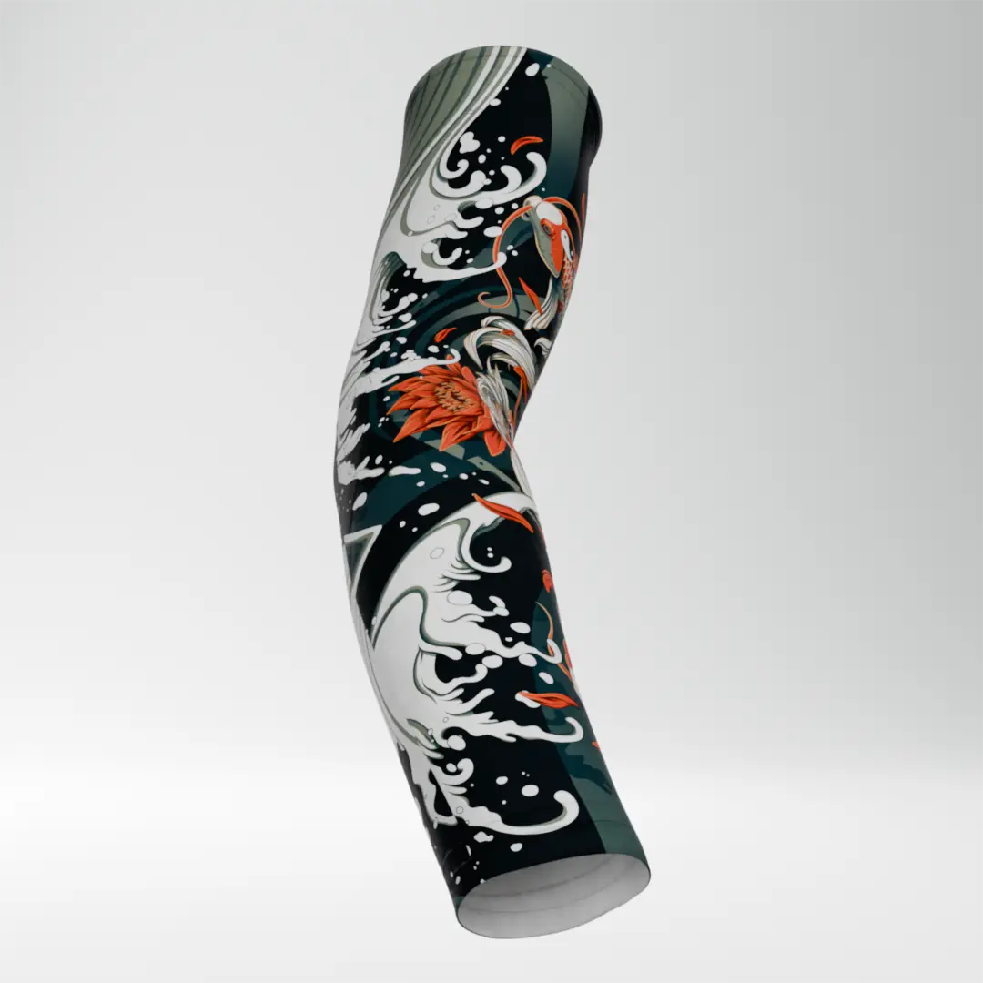 Rippled Tranquillity Gaming Arm Sleeve