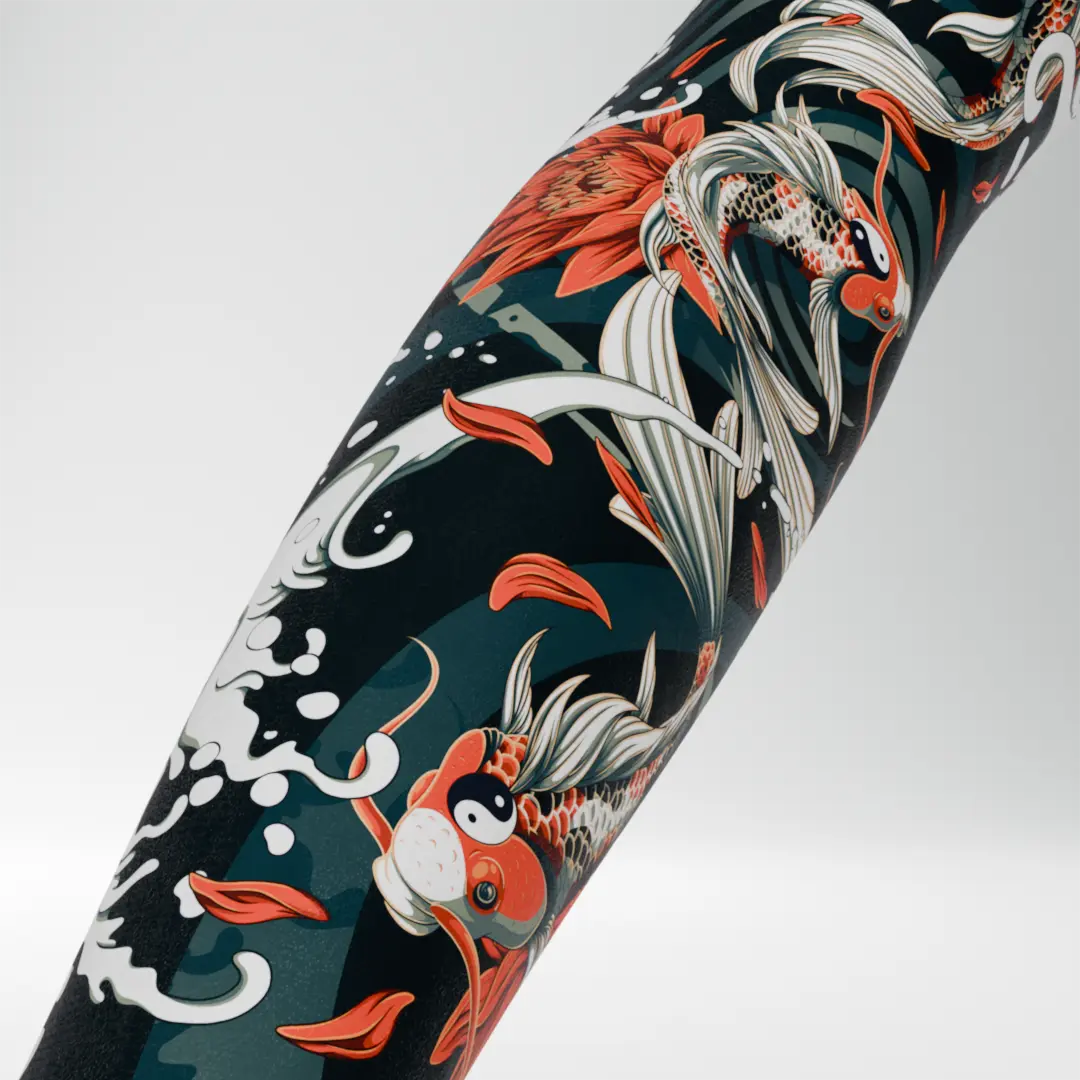 Rippled Tranquillity Gaming Arm Sleeve